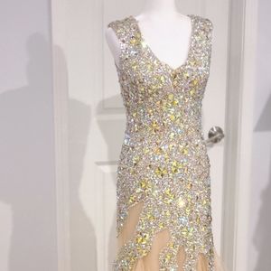 Biggie & Cot Elegant wedding prom party dress